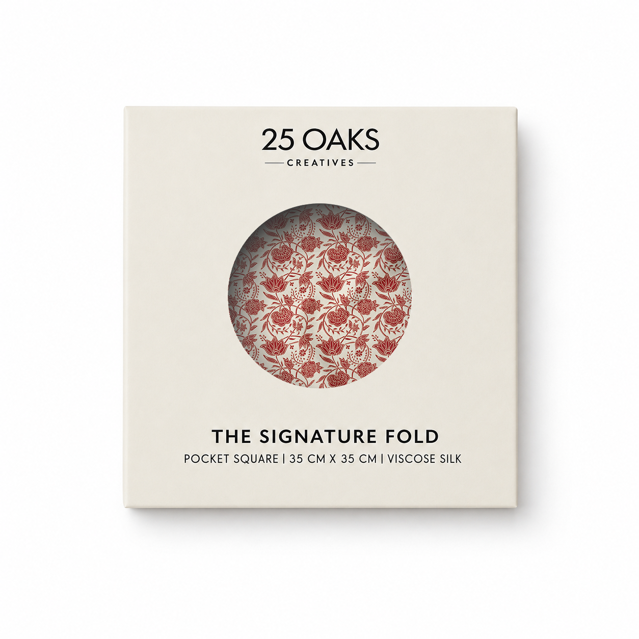 The Ivory Heritage Heritage Viscose Silk Pocket Square