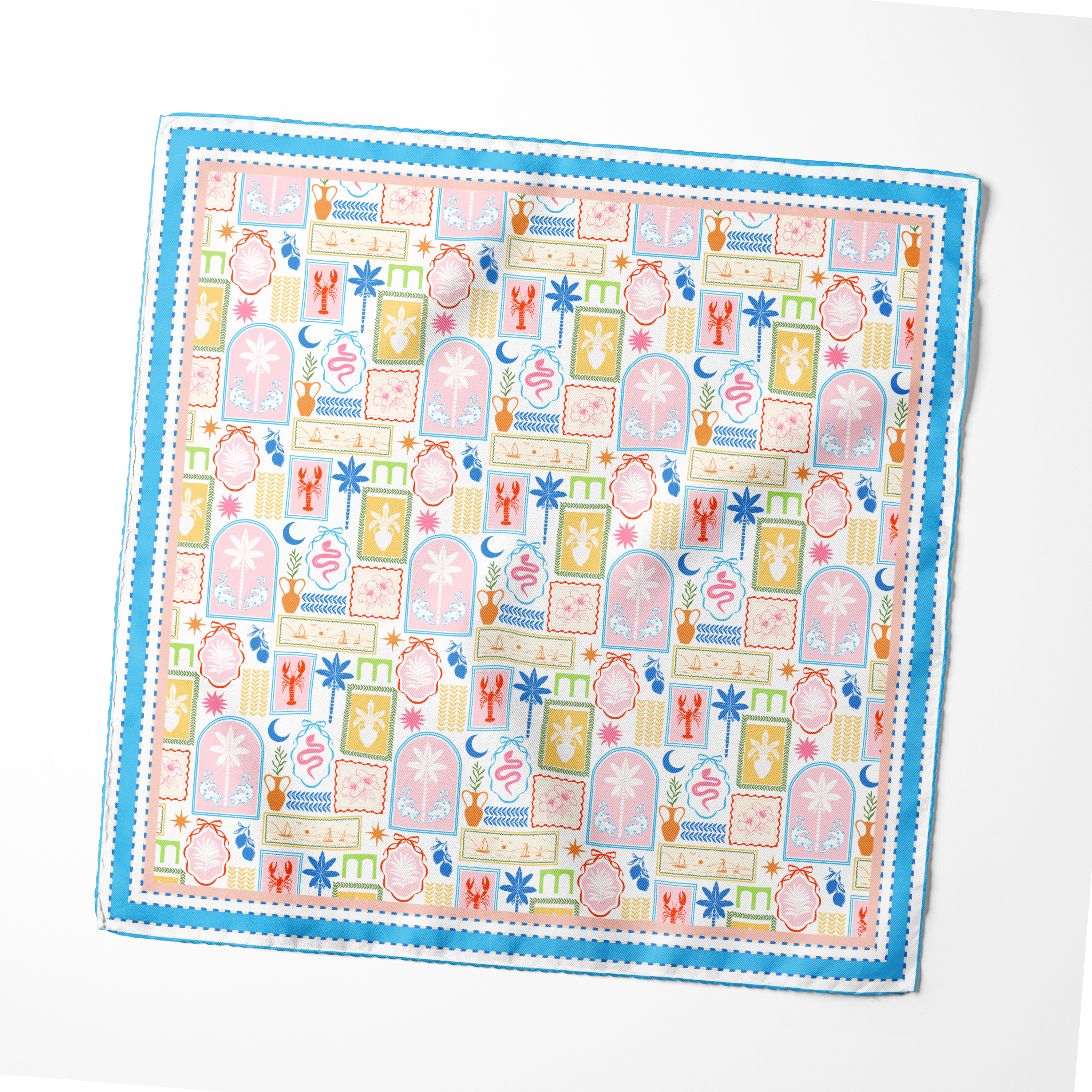 Voyage Archive Viscose Silk Scarf