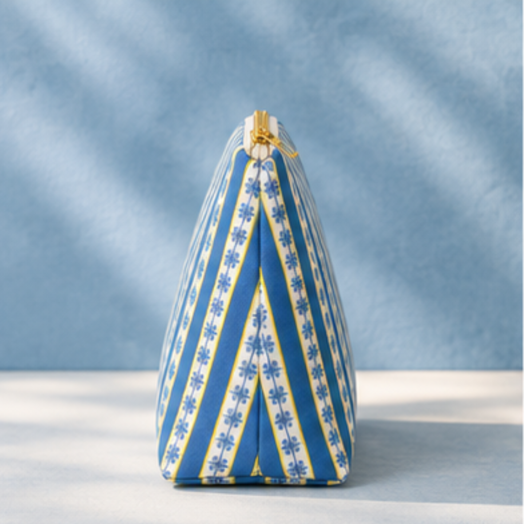 Blue Alpine Makeup Pouch