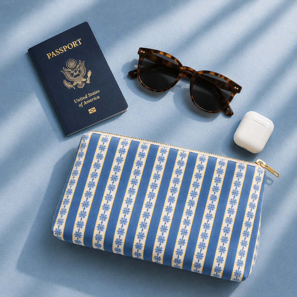 Blue Alpine Makeup Pouch