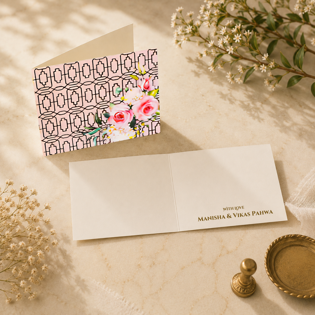 Blush Meadow - Folded Cards