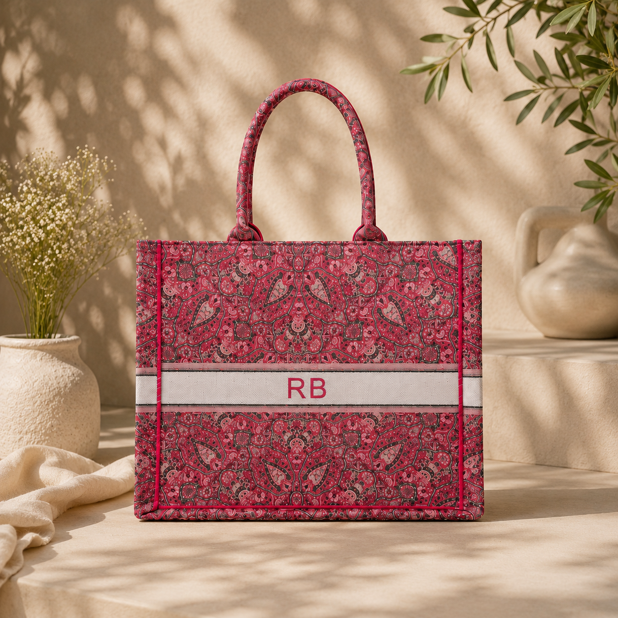 Jamewar Dreams Canvas Tote Bag