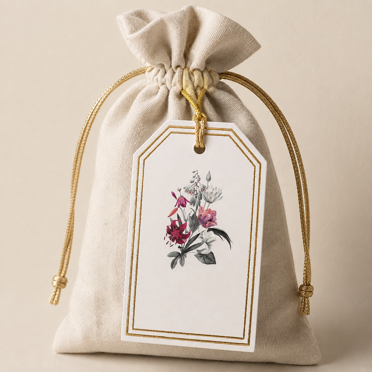 Neon Lillies - Hanging Gift Tags