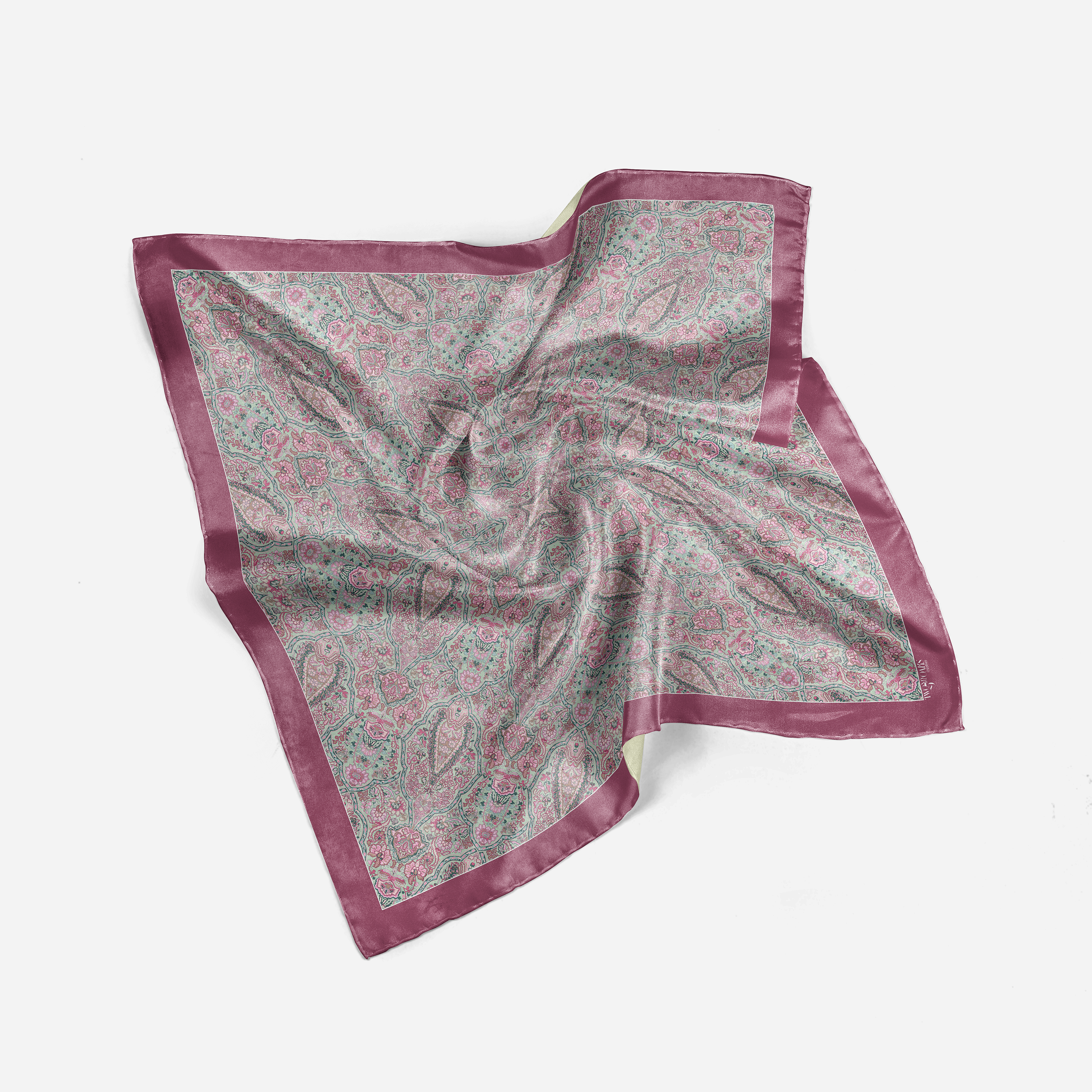 Jamewar Dreams Viscose Silk Scarf