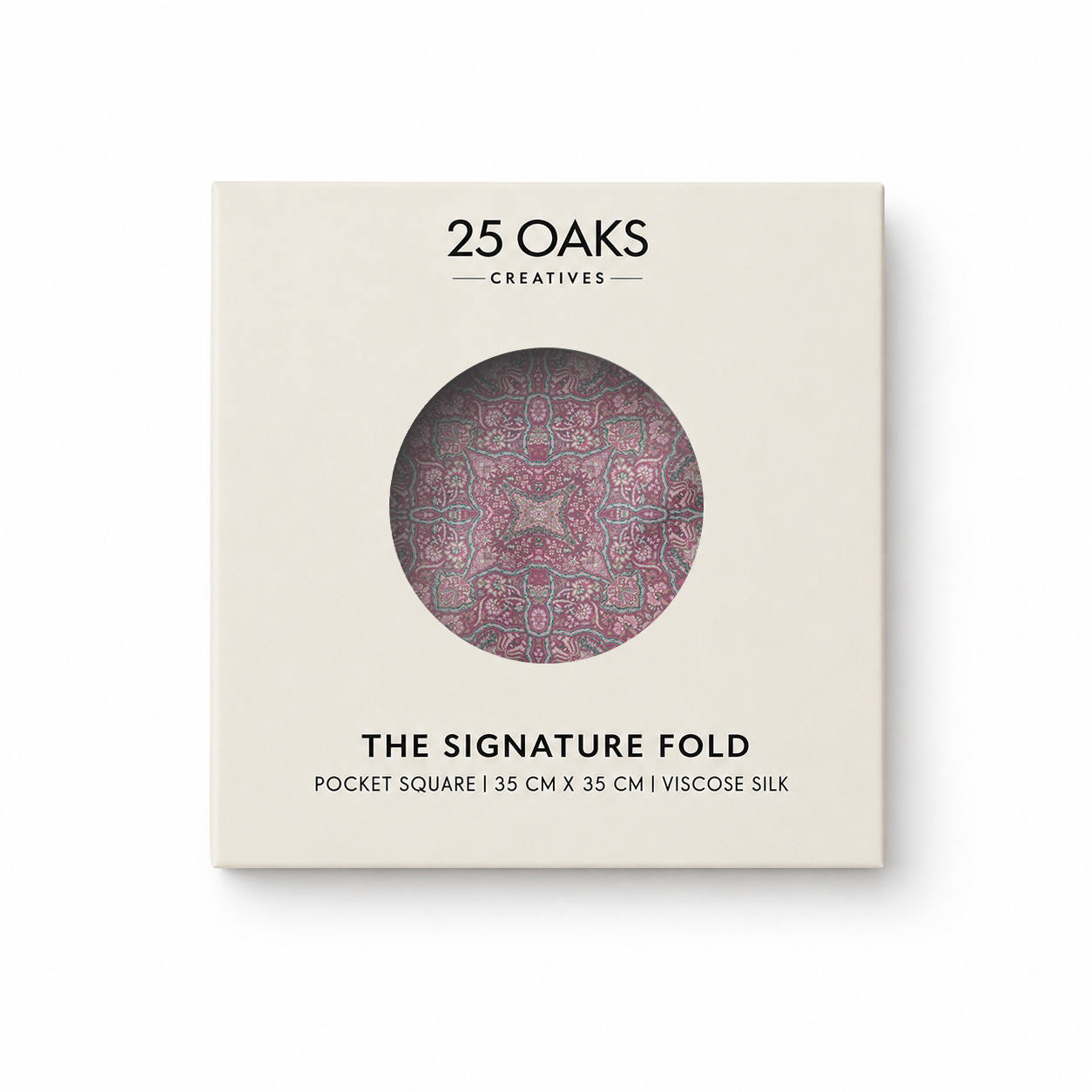Jamewar Dreams Viscose Silk Pocket Square