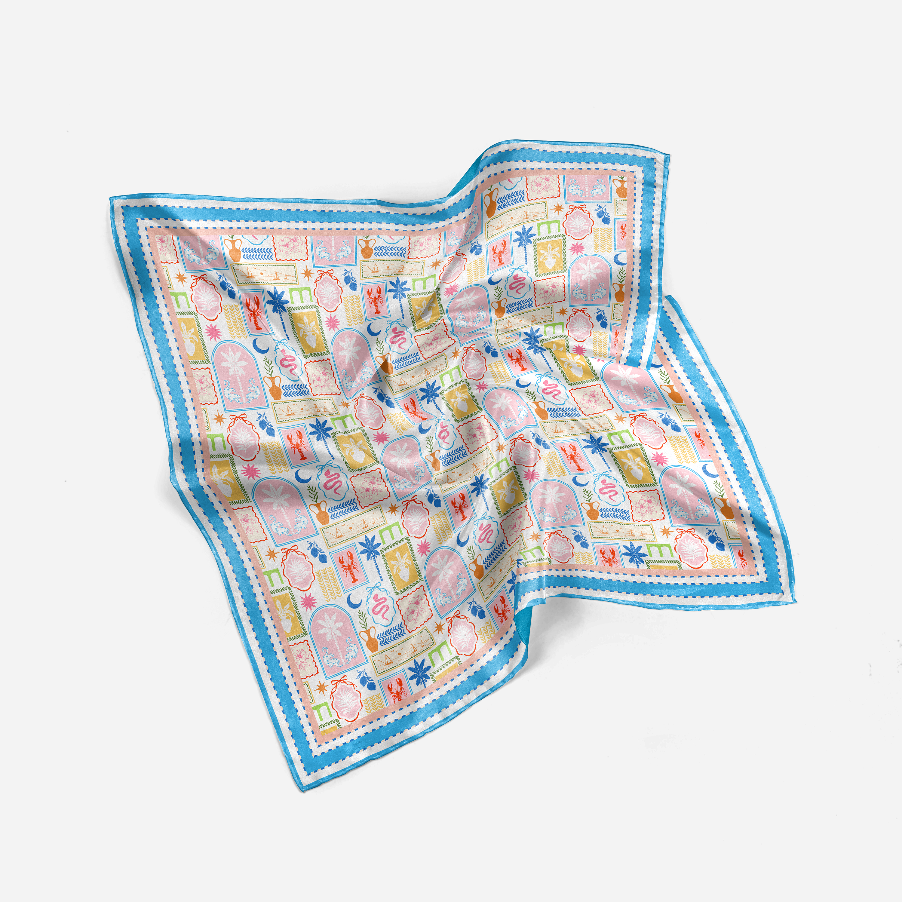 Voyage Archive Viscose Silk Scarf
