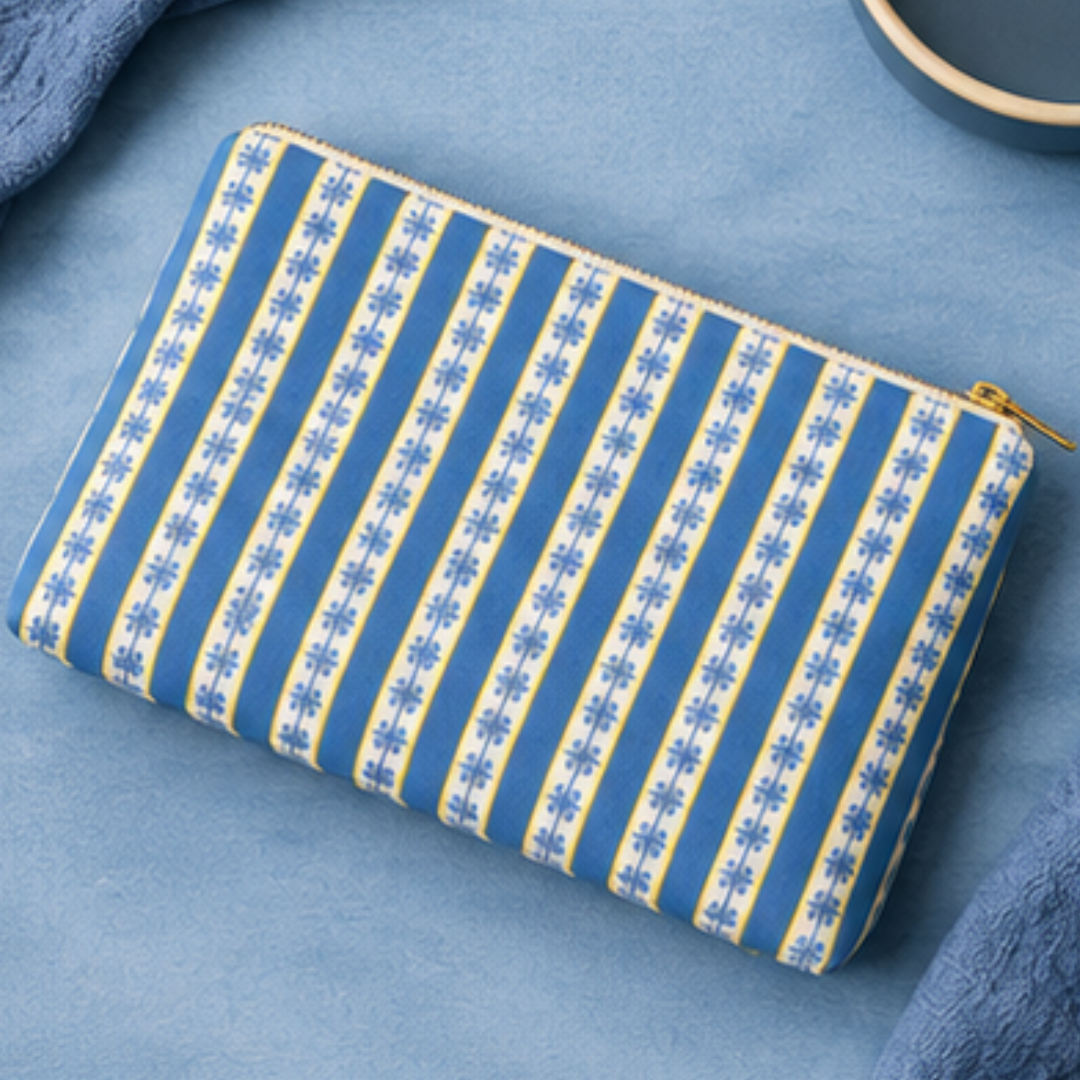 Blue Alpine Makeup Pouch
