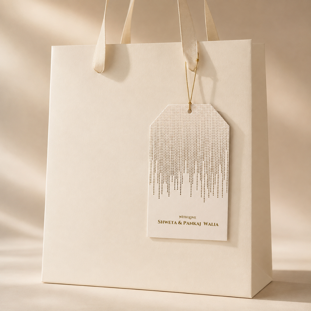 Gilded Dots - Hanging Gift Tags