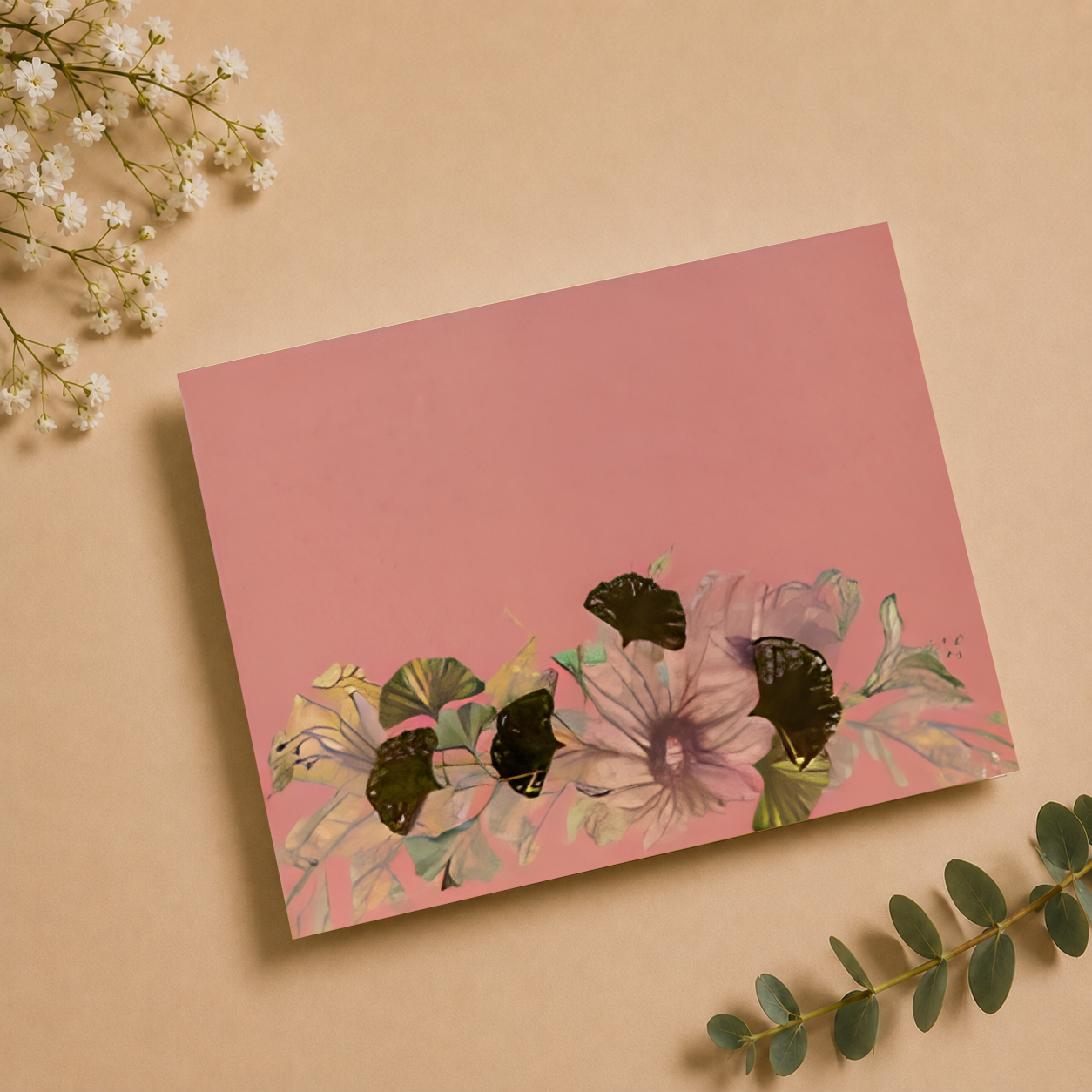 Ginko Love - Folded Cards