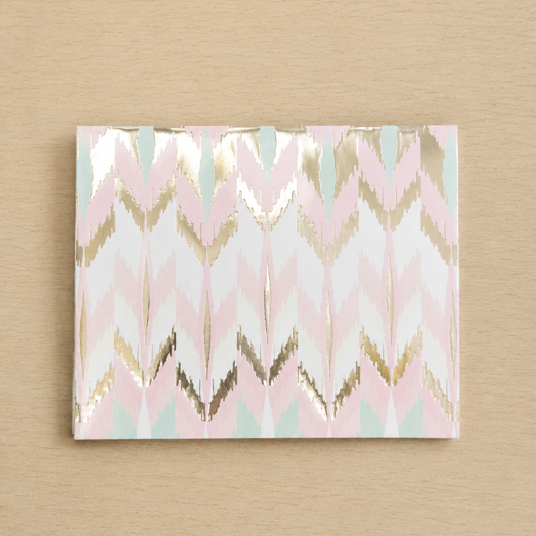Ikat Pastel Gift Cards with Envelopes