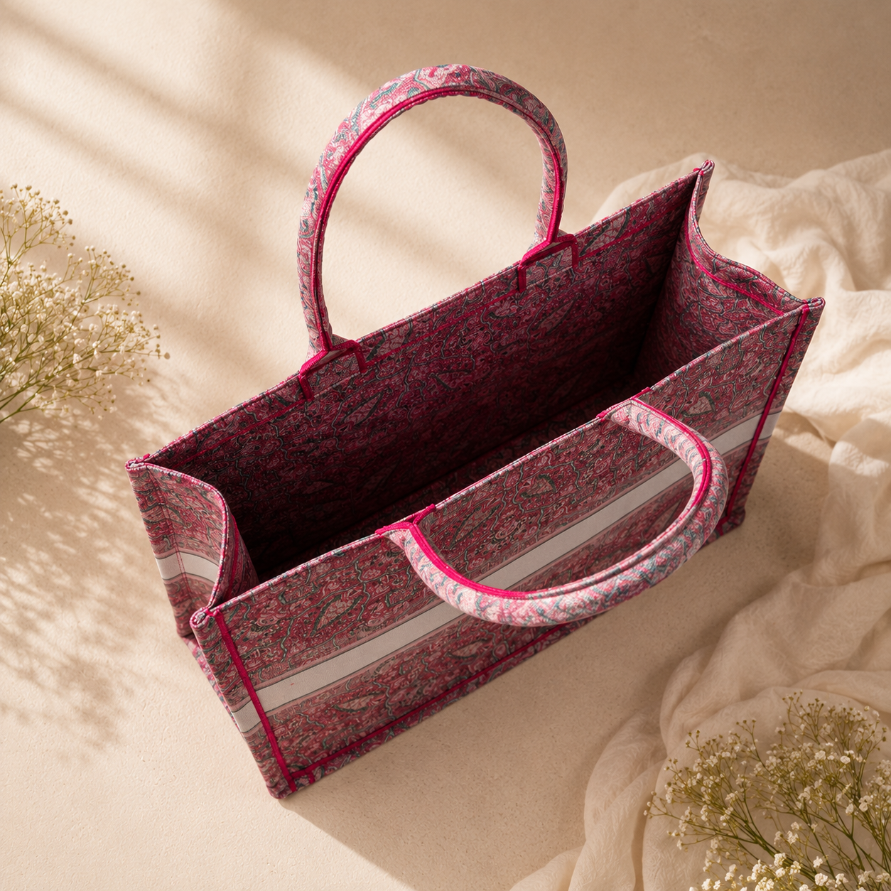Jamewar Dreams Canvas Tote Bag