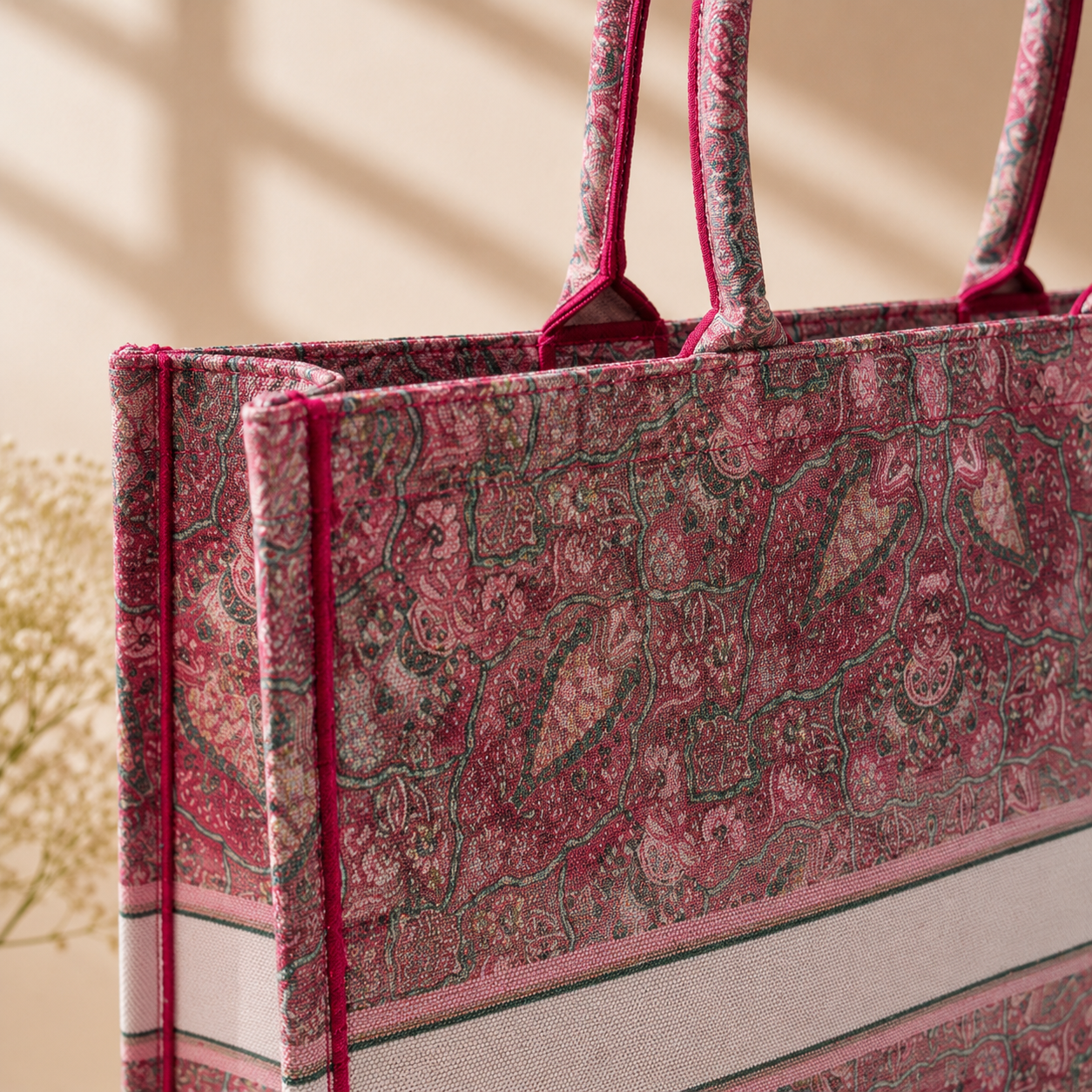 Jamewar Dreams Canvas Tote Bag