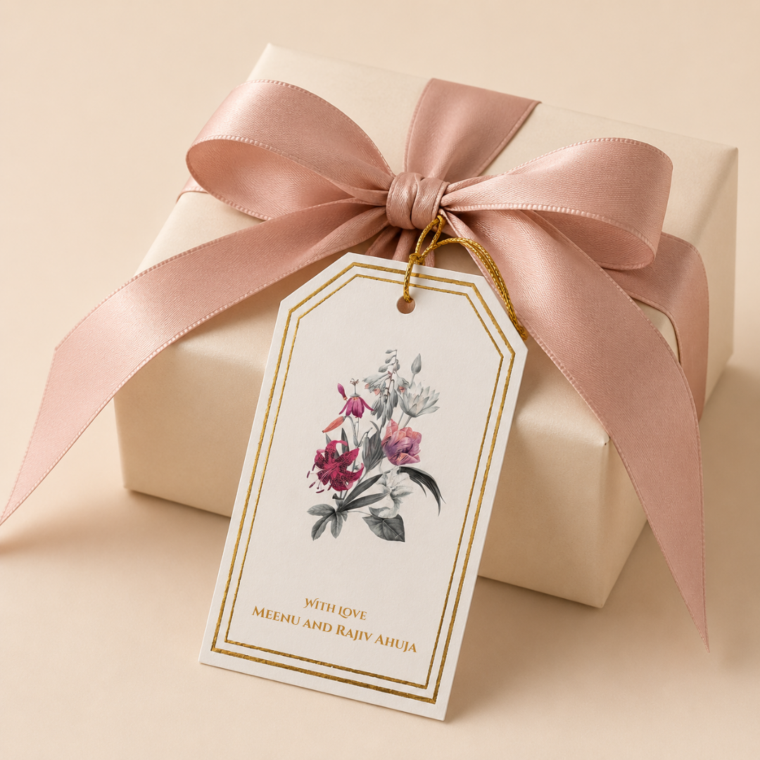 Neon Lillies - Hanging Gift Tags