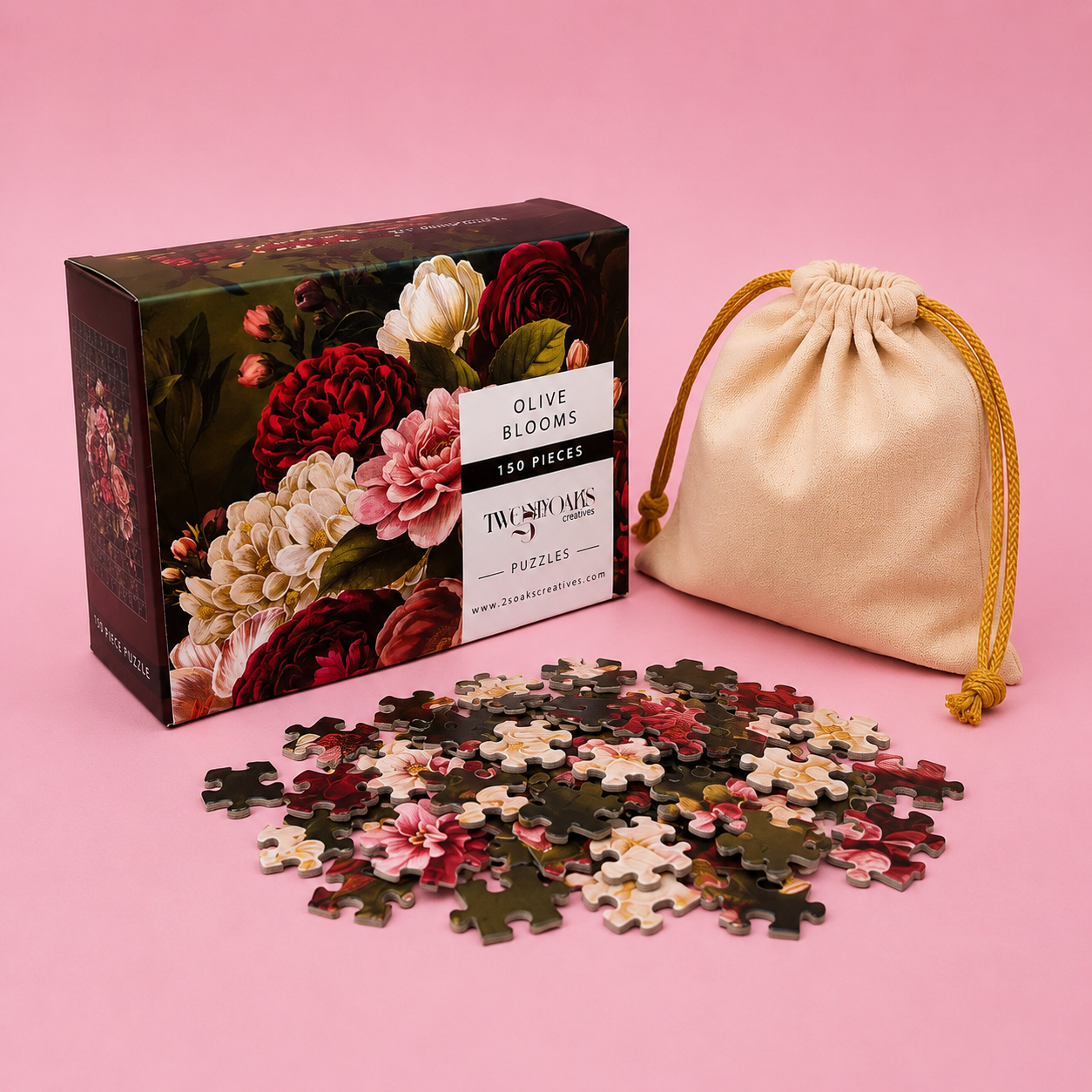 Olive bloom Jigsaw Puzzle - 150 Pieces