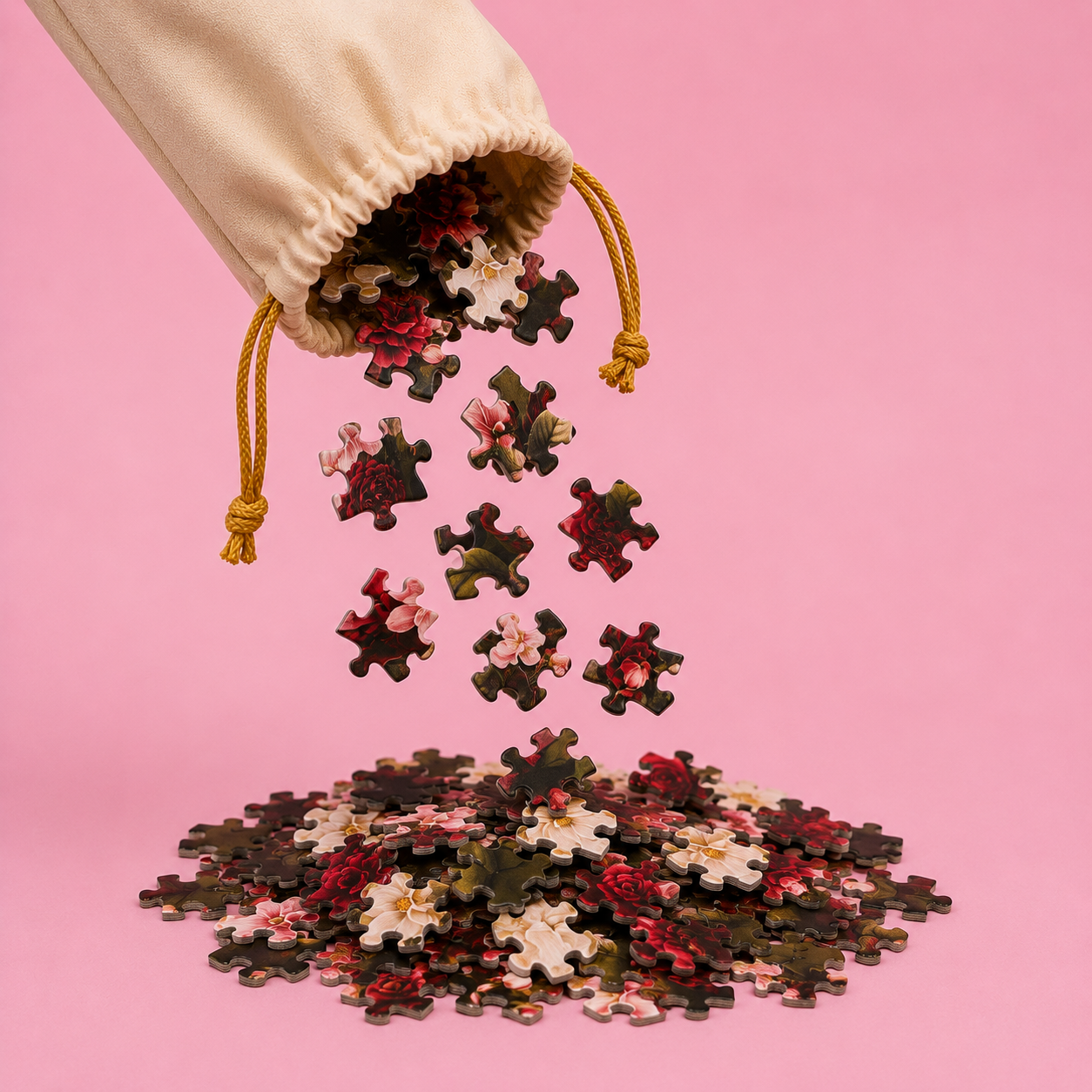 Olive bloom Jigsaw Puzzle - 150 Pieces