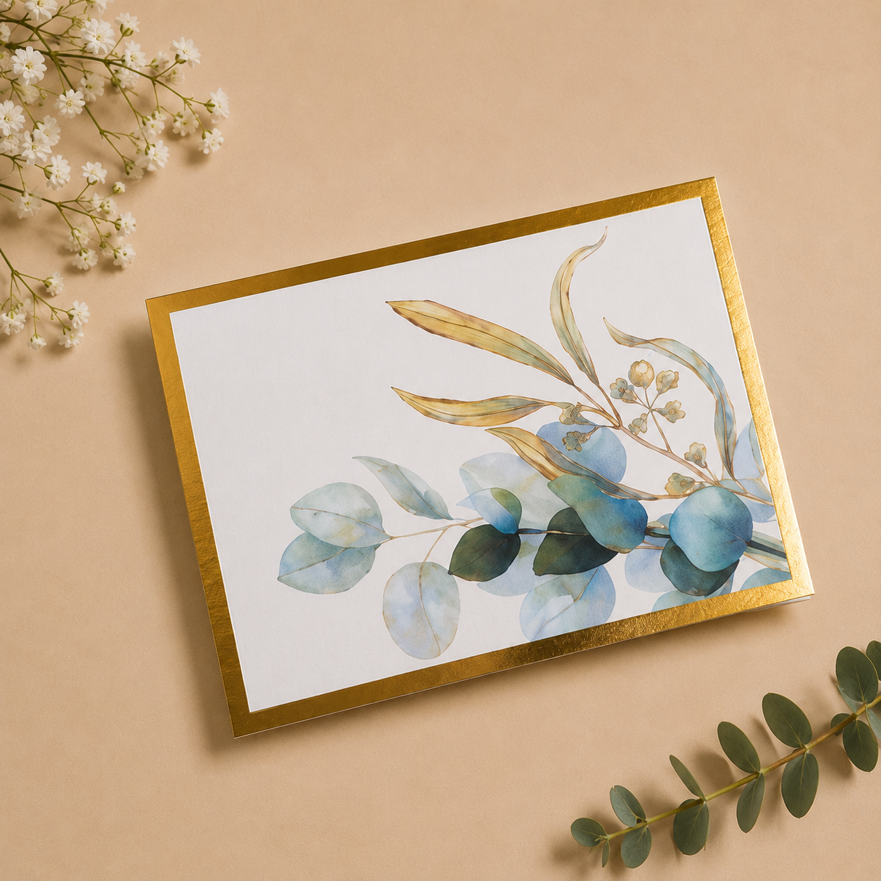 Sage Bloom - Folded Cards