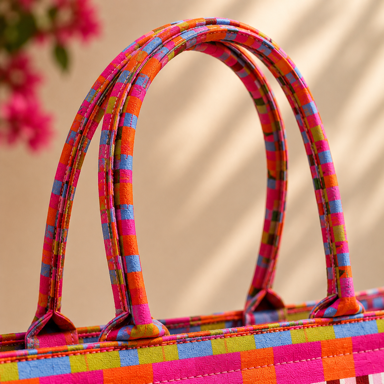 Tropical Pop Canvas Tote Bag